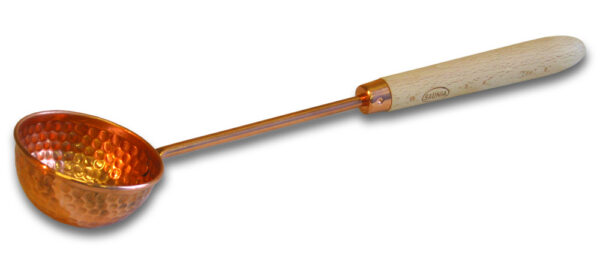 SAUNIA LÖYLYKAUHA 30 CM KUPARI, PYÖKKI KAHVALLA