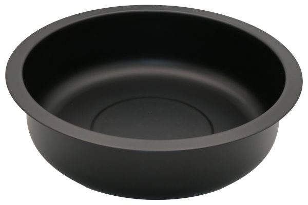 SAUNIA PESUVATI 7 ltr MATTA MUSTA, RUOSTUMATONTA TERÄSTÄ