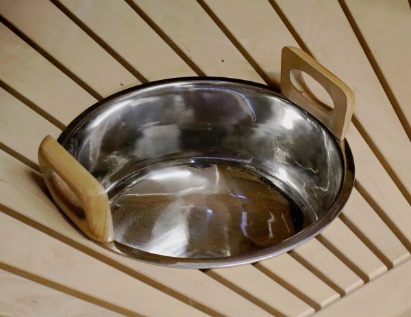 SAUNIA LAUTEISIIN UPOTETTVA KIULU 9L, RUOSTUMATON TERÄS