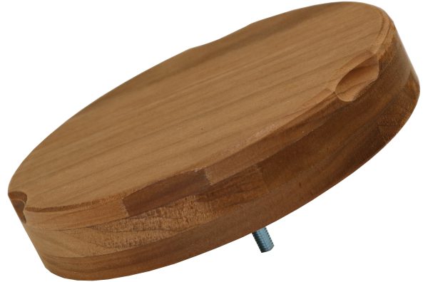 SAUNIA LAUTASVENTTIILI 100mm, LÄMPÖPUU, SORMIKOLOILLA