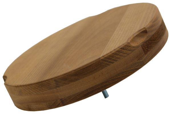 SAUNIA LAUTASVENTTIILI 125mm. LÄMPÖPUU, SORMIKOLOILLA
