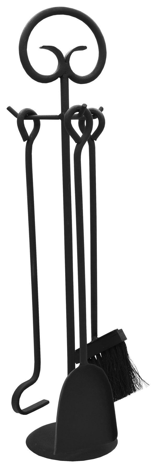 A-IRON TAKKASETTI BASIC  3-VÄLINEELLÄ,  MUSTA, TAKORAUTA