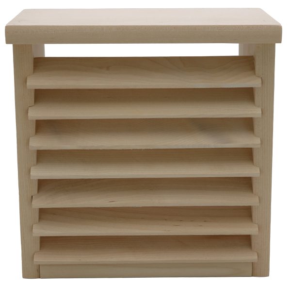 SAUNIA SAUNAN LAMPUNVARJOSTIN 26 X 25 X 14 CM,  PINTA-ASENNUS, TERVALEPPÄ