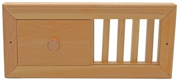 SAUNIA SAUNAN IV-RITILÄ LIUKUOVELLA 30 X 13 X 3 CM, TERVALEPPÄ