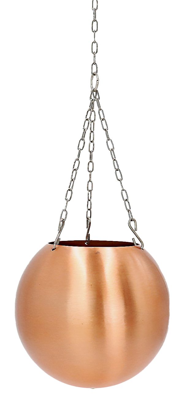 SAUNIA LÖYLYPALLO, KUPAROITU, RUOSTUMATON TERÄS, 3L. TIPUTUSMEKANISMILLA